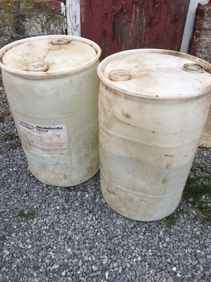 1.5 barrels of SWATHERS HARVEST CHOICE alfalfa drying agent (cannot ship; see lot 5 for spray bar)