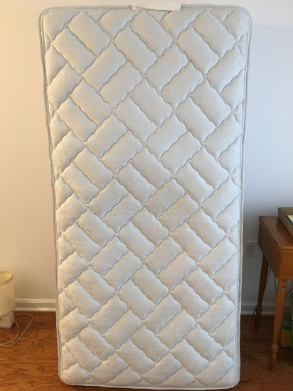 Twin size mattress and box springs