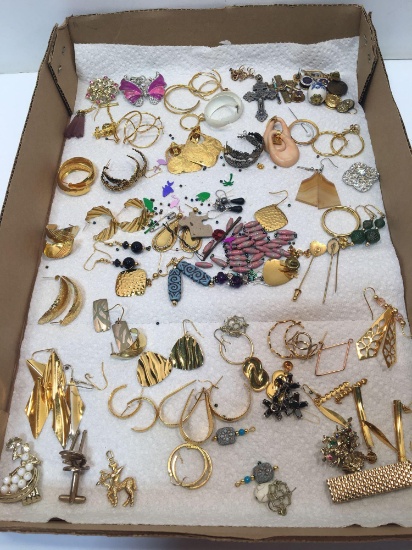 Costume jewelry(earings,pins,brooches,more)