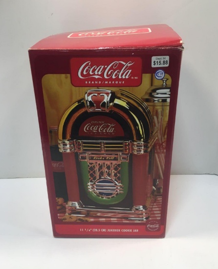 COCA COLA memorbilia(Jukebox cookie jar)