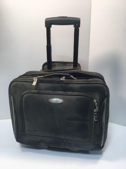 Rolling SAMSONITE computer briefcase