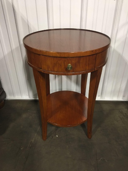 Vintage round stand/drawer