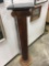 Antique candle stand/marble top(needs repaired- see pictures)