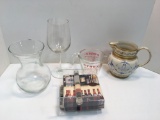 PYREX measure cup,wine glass,napkin holder,more
