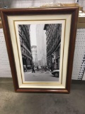 Large framed/matted print 