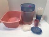 Bathroom Decor (cups,soap trays, toothbrush holders, soap dispensers, trashcans, more)