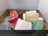 Plastic storage containers,more