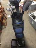Right handed golf clubs/carry bag,SkyCaddie SG 3.5 by SKYGOLF