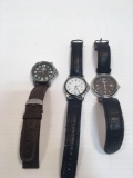 3 men's watches(Timex,Massimo,more)