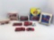 Die cast and plastic fire trucks