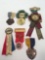 Antique Fire convention/parade ribbons and pins