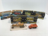 Die cast metal construction vehicles