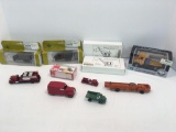 Die cast and plastic cars and trucks