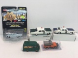 Die cast police cars,die cast trucks