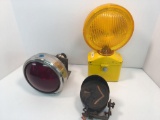 Antique ARROW Safety light, transistorized VISI FLASH,partial emergency light