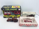 CONRAD die cast metal scale fire truck,plastic fire trucks,more