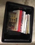 Fire and police themed books/tote and lid