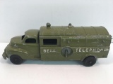 Vintage HUBLEY die cast metal BELL TELEPHONE truck