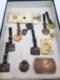 Mining/ equipment watch fobs,more