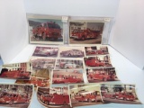 Vintage Fire truck photographs
