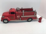 Vintage metal TONKA TOYS No.5 fire truck