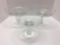 Etched glass stemware(centerpiece bowls)