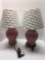 2- matching table lamps