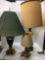 3 table lamps