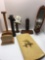 Wooden decor(candle sconse,wood trays,paper towel holder,knapkin holder,more
