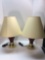 2- matching table lamps