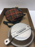 Boy Scout mess kit,Girl Scout canteen