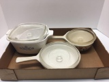 CORNINGWARE casserole dishes/lids
