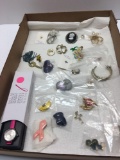 Costume jewelry (brooches, earrings, pins, more)