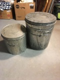 2 lard cans