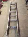 Aluminum extension ladder(12')