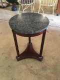 Vintage marble top stand