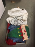 Christmas decorations/tote