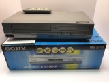 SONY video cassette recorder, MAGNAVOX VCR/DVD player