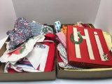Aprons, potholders, dish rags, more