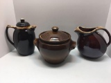 PFALTZGRAF pitcher,HULL pitcher,stoneware cookie jar