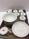 GIBSON dishware(cups/saucers,bowls)