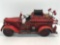 Metal collectible fire truck