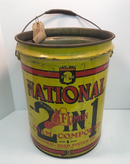 Vintage 5 gallon bucket(2in1 firefighting foam)