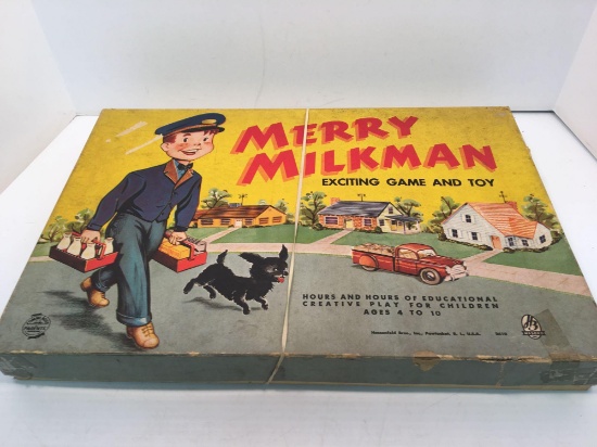 Vintage HASBRO MERRY MILKMAN board game
