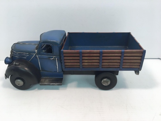 Metal stake body collectible toy truck