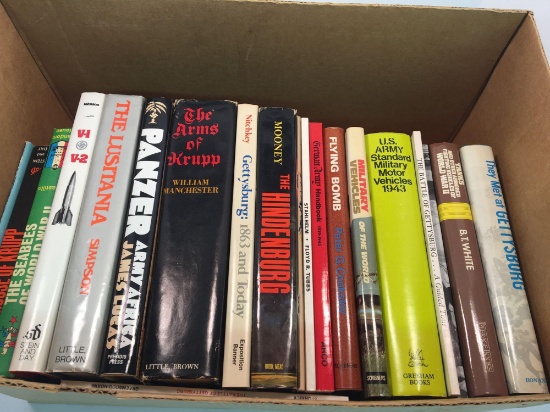 WWII and GETTYSBURG themed books