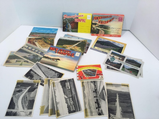 Vintage Turnpike and Howard Johnson postcards