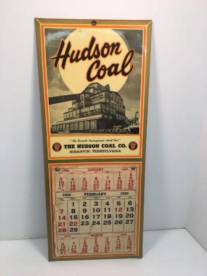 Vintage advertising calendar HUDSON COAL(Scranton Pa)