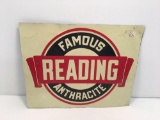 Vintage 1 sided READING ANTHRACITE sign