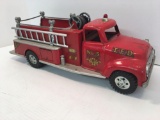 Vintage pressed metal TONKA No.5 TFD fire truck